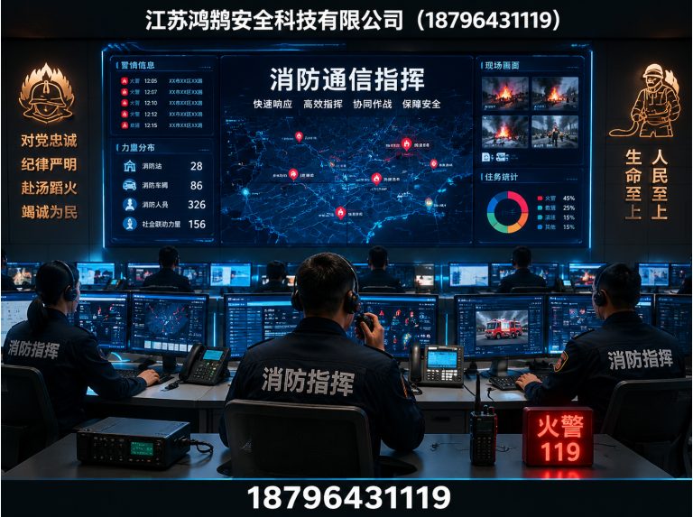 河池智慧消防系统展示图